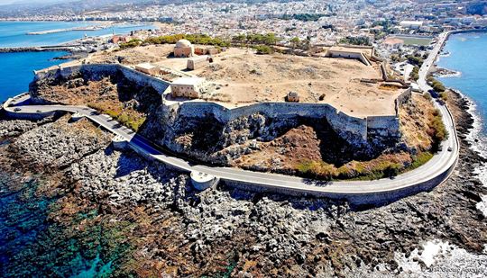 Panoramic view from high above